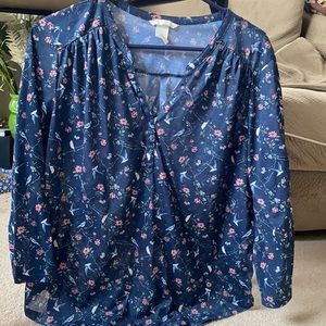 Floral H&M top